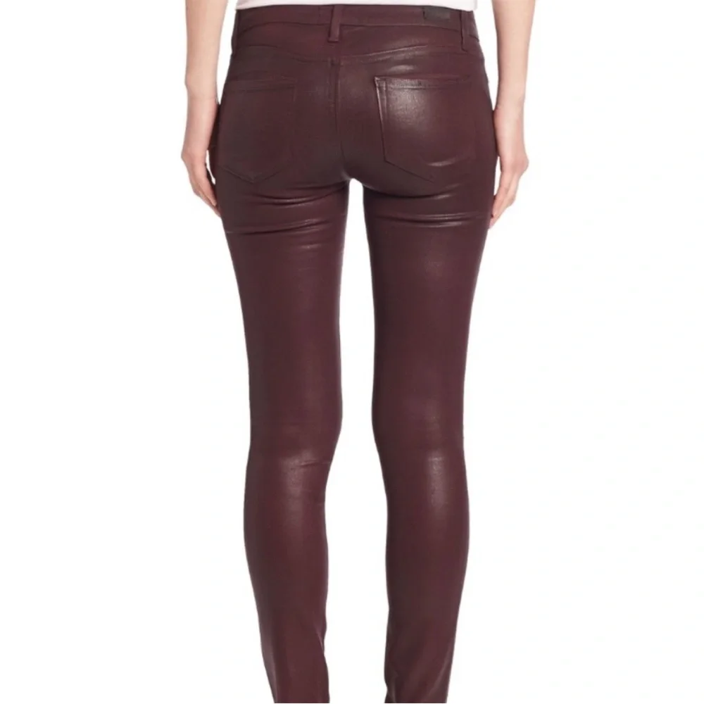 NWT Paige coated denim skinny jeans